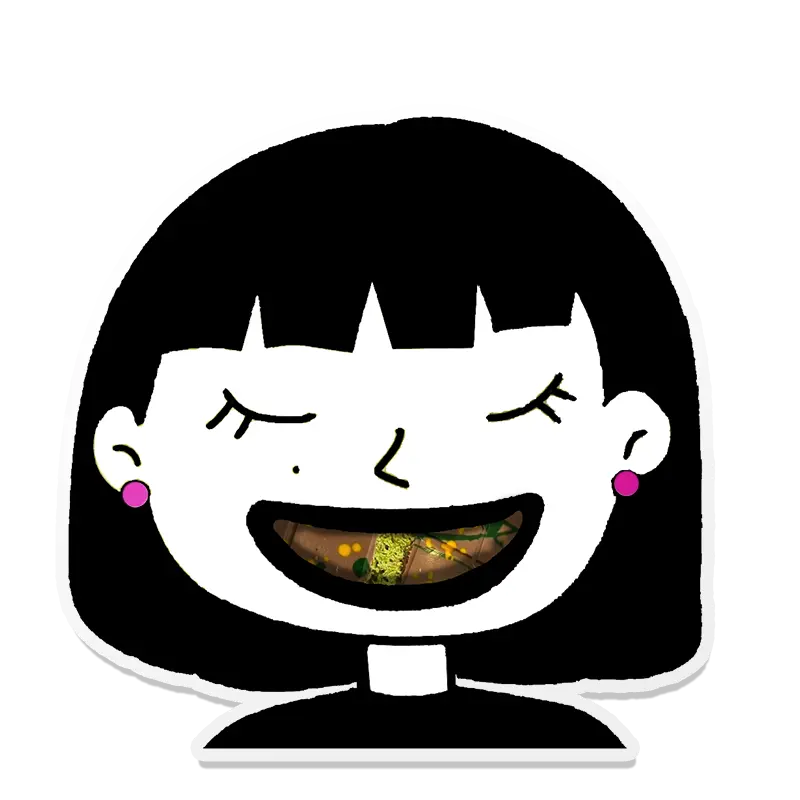 Girl Sticker